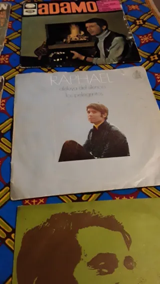 Lote 6 Vinilos Singles Bolero Latino Romántico