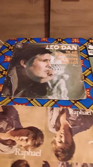 Lote 6 Vinilos Singles Bolero Latino Romántico