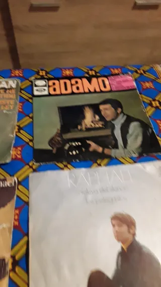 Lote 6 Vinilos Singles Bolero Latino Romántico