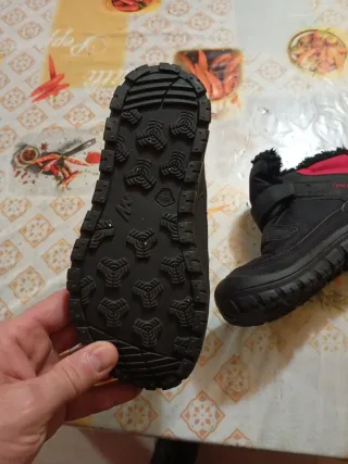 Stivali da Neve Bambini Nero/Rosso taglia 31