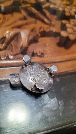 Cenicero Moneda Plata Ley