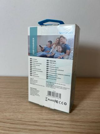 Cargador Coche Vention 30W