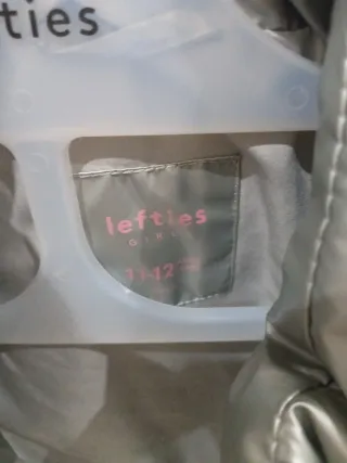 Chaleco plateado Lefties