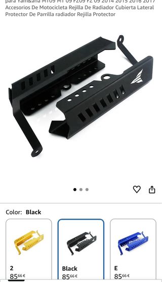 Cubierta Lateral Radiador Protector Parrilla.