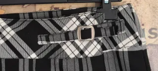 Minifalda de tablas a cuadros