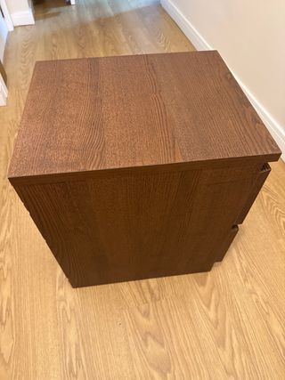 Cómoda MALM Ikea 2 cajones marrón