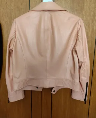 Chaqueta Biker Piel Uterqüe