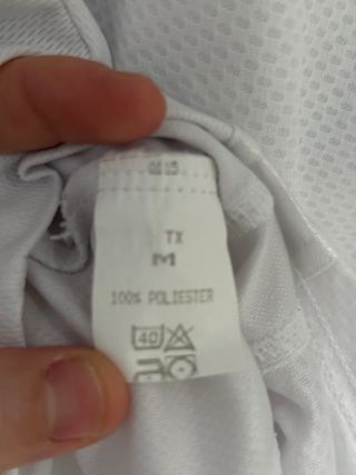 Camiseta Real Madrid Kelme Blanca y Morada 97/98