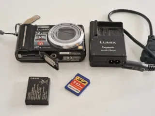 Cámara Panasonic Lumix DMC-TZ6 Negra