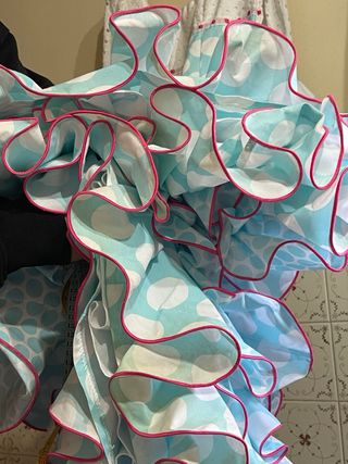 Traje de Flamenca Lunares Talla 38/40