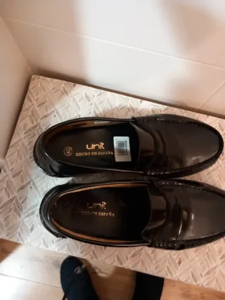 Mocasines negros Talla 40