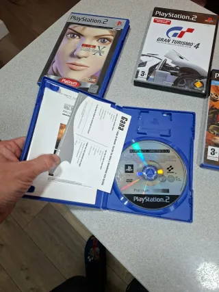 Lote 4 Videojuegos PS2: Gran Turismo 4, Burnout Revenge