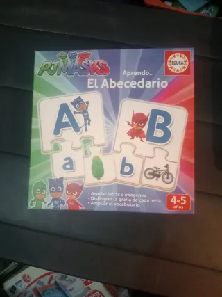 Puzle PJ Masks El Abecedario Educa 4-5 años