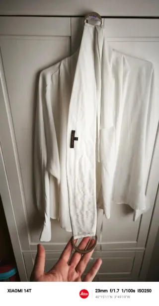 Camisa blanca Adolfo Domínguez Talla 42