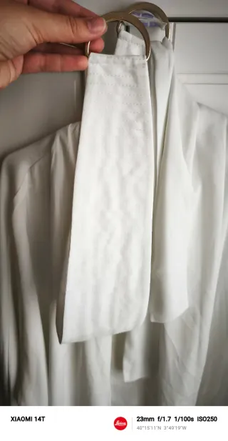 Camisa blanca Adolfo Domínguez Talla 42