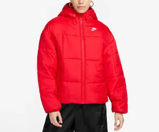 Chaqueta Nike acolchada roja mujer