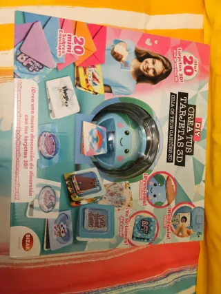 Juego Crea Tus Tarjetas 3D Bizak