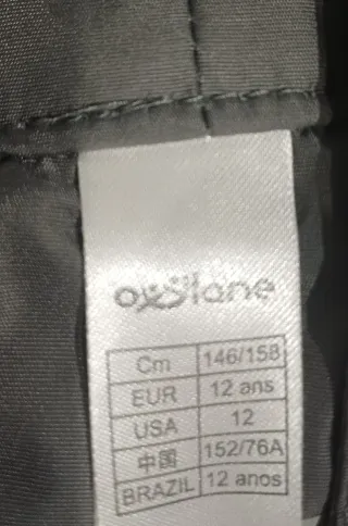 Pantalones de nieve grises