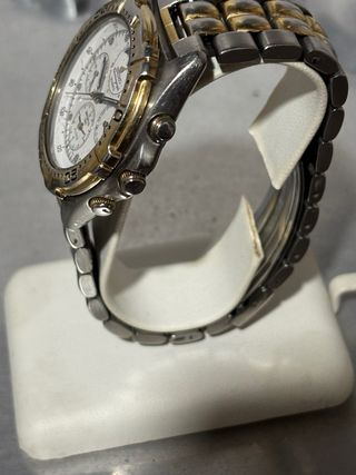 Reloj Seiko Chronograph Quartz Dorado/Plateado