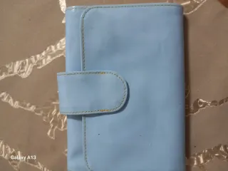 Beauty case Versace azzurro e oro