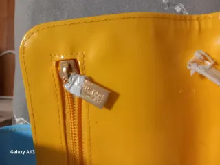 Beauty case Versace azzurro e oro