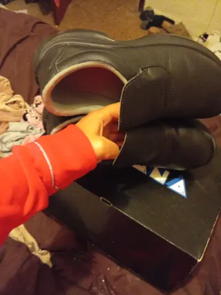 Zapatos de trabajo negros