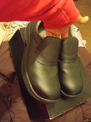 Zapatos de trabajo negros