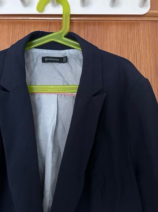 Americana azul marino Stradivarius