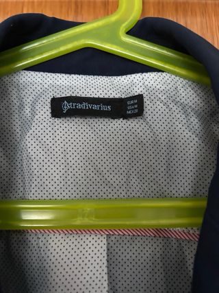 Americana azul marino Stradivarius