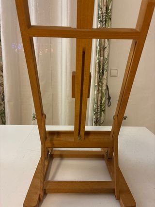 Atril de madera para cuadros