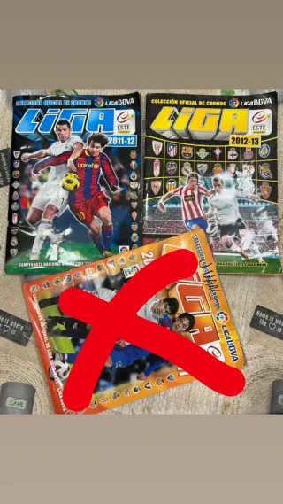 Lote Álbumes Fútbol LFP Liga BBVA