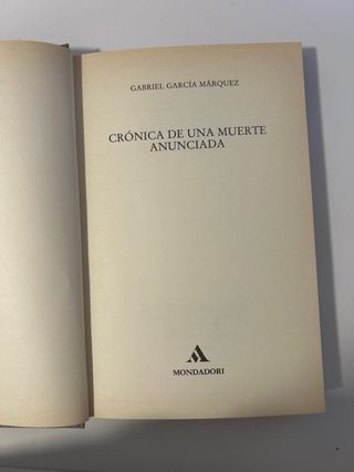 Crónica de una muerte anunciada