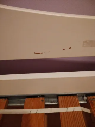 Cama infantil blanca Ikea