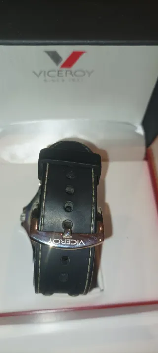 Reloj Viceroy Hombre Naranja y Plata