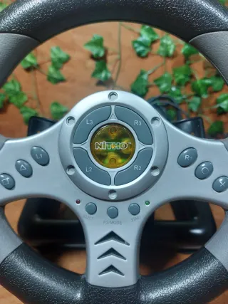 Simulazione Guida Volante PS2/PS3 PC + Gioco Ps2