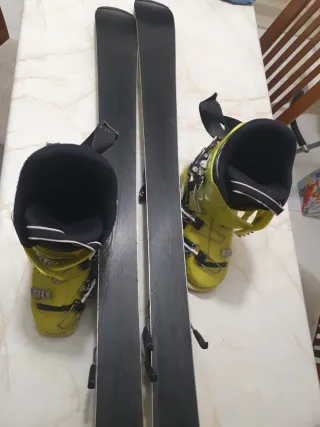 Sci Fischer RC4 120cm + Fissaggi FJ4 + Scarponi