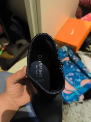 Botín de piel Dorking negro talla 37