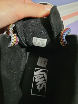 Vans Sk8-Hi Zapatillas Negras Multicolor