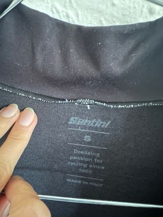 Maillot Térmico Ciclismo Santini Pure S mujer