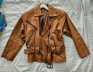 Chaqueta Vintage cuero de mujer