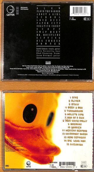 Lote Nirvana: 1 LP y 3 CDs