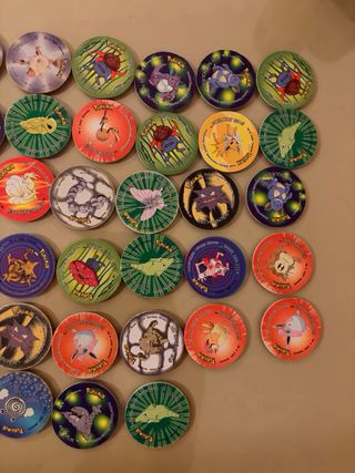 Tazos Pokémon 2001