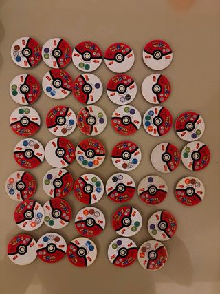 Tazos Pokémon 2001