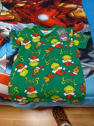 Camiseta niño El Grinch Talla 9-10años