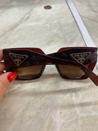 Occhiali da sole Prada marroni