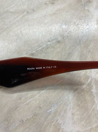 Occhiali da sole Prada marroni