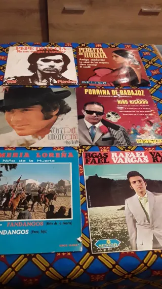 Lote Vinilos Flamenco y Sevillanas