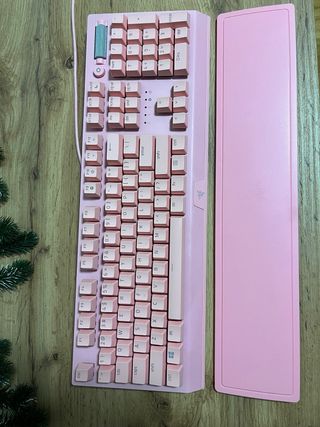 Teclado Razer Blackwidow V3 Quartz Rosa