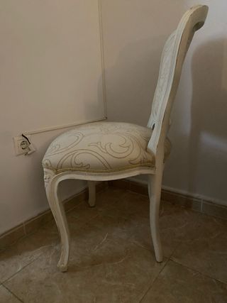 Silla Luis XVI estilo clásico
