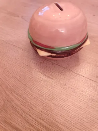 Porta Monete Hamburguesa in Ceramica